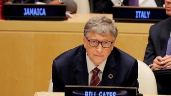 Bill Gates merupakan co-founder dan mantan CEO Microsoft yang juga mantan orang terkaya di dunia. Ia berada di peringkat kedua dengan kekayaan sebesar USD 96,5 miliar (Rp 1.365 triliun)Foto: Reuters