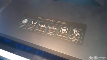 Kartu grafisnya memiliki refresh rate 14 Hz dan didukung teknologi FreeSync. (Foto: detikINET/Virgina Maulita Putri)