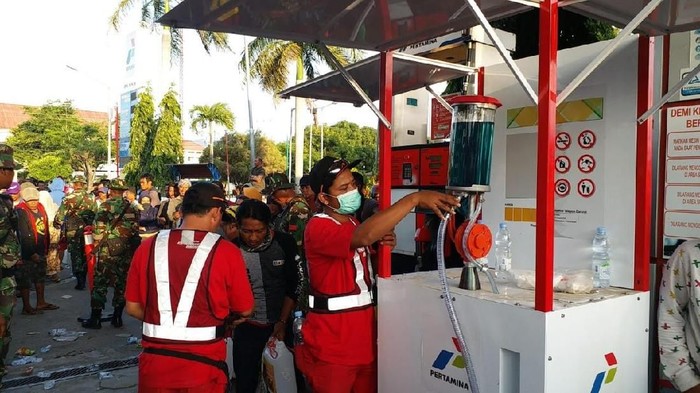 Warga Palu Bisa Beli BBM di SPBU Portabel, Ini Lokasinya