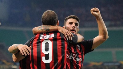 AC Milan Kalahkan Olympiakos dalam 9 Menit