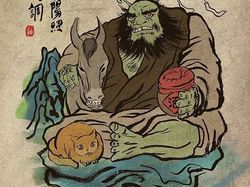 Keren! Spiderman Hingga Thanos Dibuat Ilustrasi ala China