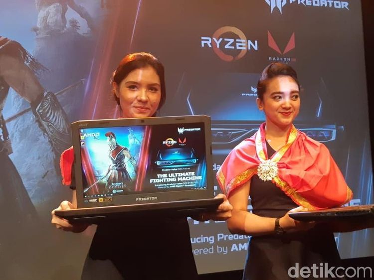 Ini Predator Helios 500, Laptop Gaming dengan AMD Ryzen 7