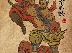 Keren! Spiderman Hingga Thanos Dibuat Ilustrasi ala China