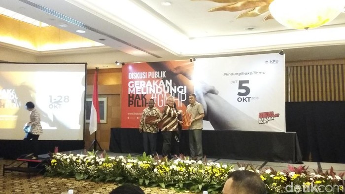 Pastikan Hak Warga Tersalur, KPU Buat Gerakan Lindungi Hak Pilih