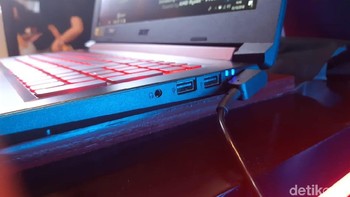 Nitro 5 dibanderol dengan harga R 14.799.000. (Foto: detikINET/Virgina Maulita Putri)