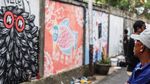 Potret Mural Menghiasi Sudut Kota Denpasar