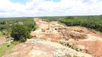 Hingga saat ini progres pembebasan lahan proyek ini mencapai 96%. Foto: Dok.Istimewa/Hutama Karya
