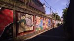 Potret Mural Menghiasi Sudut Kota Denpasar
