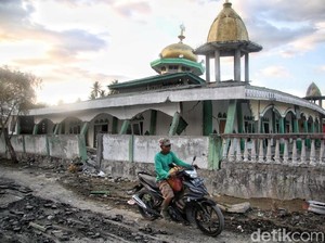 DMI Mulai Perbaiki Masjid-masjid Rusak Akibat Gempa Palu