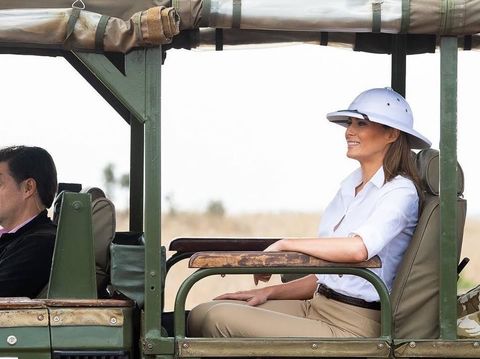 Melania Trump Kesal Banget Selalu Dikritik Soal Gaya Busananya