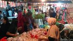Kondisi Pasar Sederhana Bandung Usai Kebakaran