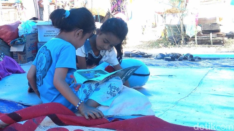 Ilustrasi anak korban gempa bencana alam (Foto: Bil Wahid/detikcom) Ilustrasi anak korban gempa bencana alam (Foto: Bil Wahid/detikcom)