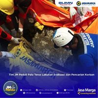 Tim Relawan Jasa Marga Peduli Tembus Daerah Bencana di Palu