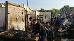 Kondisi Pasar Sederhana Bandung Usai Kebakaran