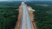Panjangnya yang mencapai 131 km menyambungkan wilayah Rumbai di Pekanbaru menuju Dumai yang jarak tempuh biasanya mencapai 195,9 km. Pool/Hutama Karya.