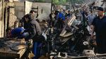 Kondisi Pasar Sederhana Bandung Usai Kebakaran
