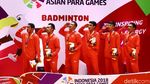 Top! Bulutangkis Raih Emas Pertama Indonesia