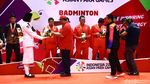 Top! Bulutangkis Raih Emas Pertama Indonesia