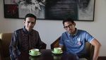 Serunya Gamal Albinsaid Saat Ngopi Bareng Sandiaga Uno