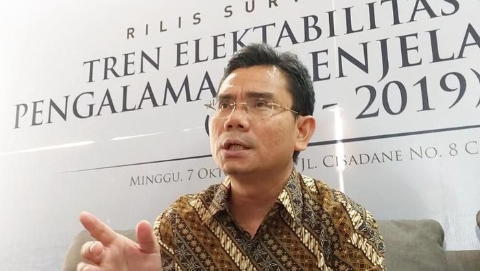 Direktur Eksekutif Saiful Mujani Research and Consulting (SMRC) Djayadi Hanan