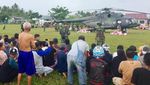 Helikopter MI-17 Angkut Bantuan untuk Korban Gempa Sulteng