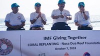 Dalam kesempatan itu juga, Menko Maritim Luhut Pandjaitan juga mengajak para hadirin untuk melirik investasi laut, bukan saja di wilayah berbasis lahan. Istimewa/Bank Indonesia.