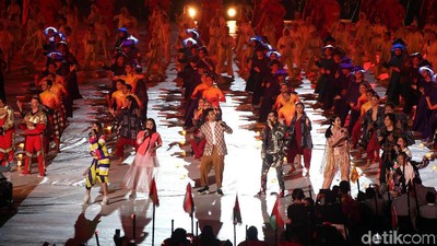 Pembukaan Asian Para Games 2018 Berlangsung Meriah