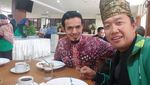 Serunya Gamal Albinsaid Saat Ngopi Bareng Sandiaga Uno