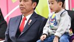 Tingkah Gemas Jan Ethes Temani Jokowi di Opening Asian Para Games
