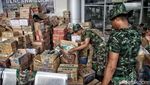 TNI Jaga Bantuan untuk Korban Gempa Sulteng