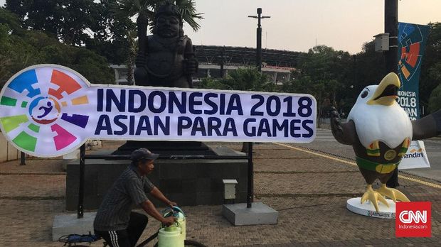 Kontingen Indonesia ditargetkan berada di posisi kedelapan klasemen medali Asian Para Games.