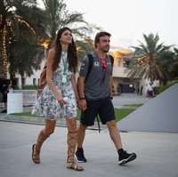 Populer di Instagram dengan followers lebih dari 228 ribu, Linda Morselli hanya sesekali mengunggah momen kebersamannya dengan Fernando Alonso. Foto: Dok. Getty Images, Instagram