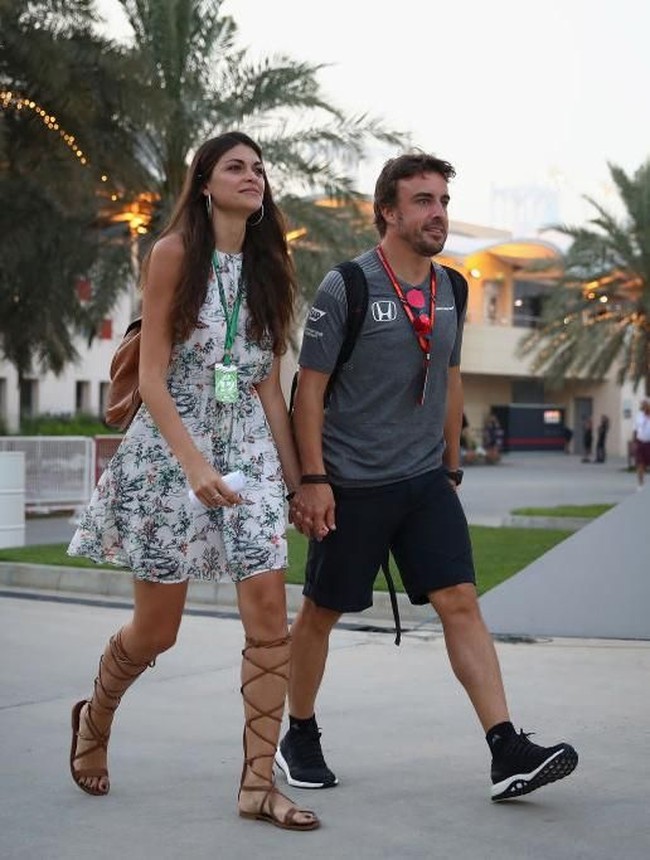 Populer di Instagram dengan followers lebih dari 228 ribu, Linda Morselli hanya sesekali mengunggah momen kebersamannya dengan Fernando Alonso. Foto: Dok. Getty Images, Instagram