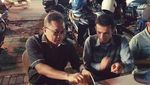 Serunya Gamal Albinsaid Saat Ngopi Bareng Sandiaga Uno