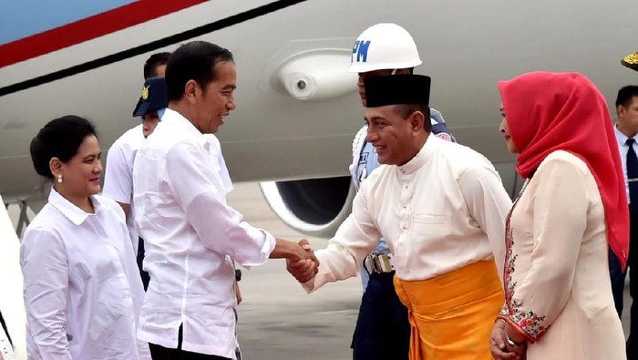 Tiba di Medan, Jokowi Bakal Buka MTQ Nasional dan Dianugerahi Gelar Adat