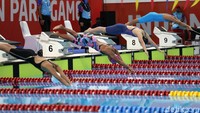 Syuci Indriani bertanding di nomor 200 meter gaya bebas putri kategori S14