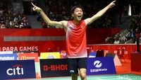 Deva Anromusthi mengalahkan Mohammad Faris Ahmad Azri dengan skor 21-6, 21-12.