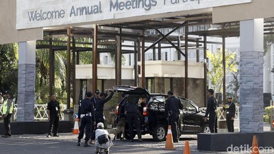 Mengintip Persiapan Lokasi Pertemuan IMF-World Bank