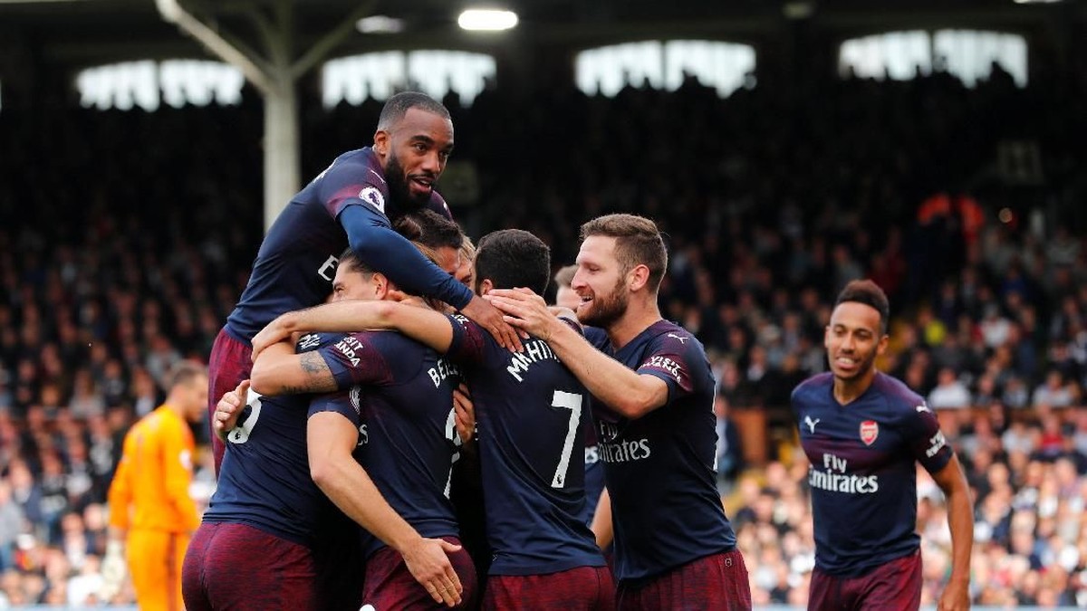 Arsenal di Liga Inggris 2018/2018. (Foto: Eddie Keogh/REUTERS)