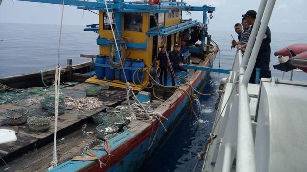 Bakamla Amankan Kapal Asing di Teluk Aru, Krunya Bawa Narkoba