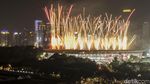 Pesta Kembang Api Meriahkan Pembukaan Asian Para Games 2018