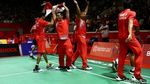 Top! Bulutangkis Raih Emas Pertama Indonesia