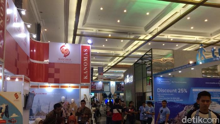 Suasana Garuda Travel Fair di JCC (Foto: Puti Aini Yasmin/detikFinance) Suasana Garuda Travel Fair di JCC (Foto: Puti Aini Yasmin/detikFinance)