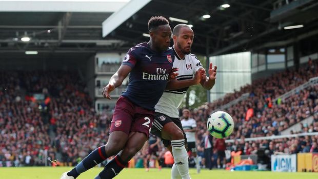 Danny Welbeck menyediakan satu umpan berbuah gol pada laga tandang Arsenal ke Craven Cottage markas Fulham.