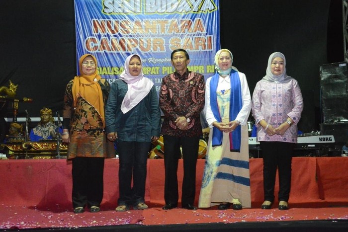 MPR Sosialisasi 4 Pilar dan Cegah Hoax di Pagelaran Campursari