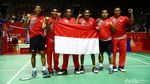 Top! Bulutangkis Raih Emas Pertama Indonesia