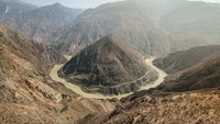 PLTA Xiluodu Dam di Xiluodu, China ini memiliki kapasitas terpasang 13.860 MW. Istimewa/Geoshen.