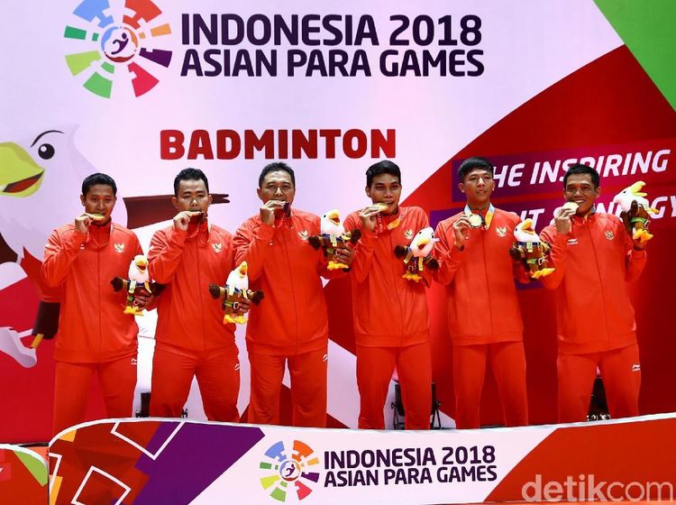 Top! Bulutangkis Raih Emas Pertama Indonesia