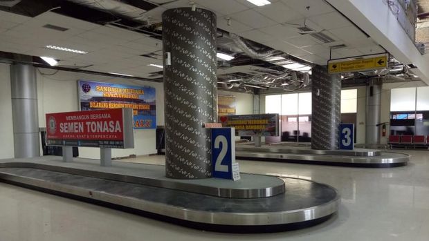 Terminal Kedatangan-Keberangkatan di Bandara Palu 