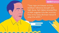 Presiden RI Joko Widodo (Jokowi). Foto: Zaki Alfarabi/Infografis.